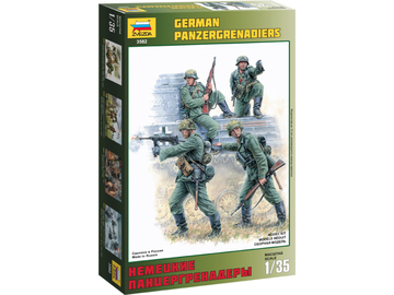Zvezda figurky - němečtí Panzergrenadiers (1:35) Zvezda figurky - němečtí Panzergrenadiers (1:35) / ZV-3582