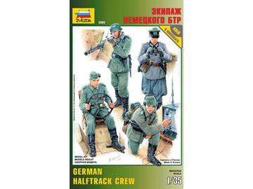 Zvezda figurky - německá posádka Hanomagu (1:35) Zvezda figurky - německá posádka Hanomagu (1:35) / ZV-3585