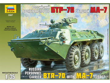 Zvezda BTR-70 s věží MA-7 (1:35) Zvezda BTR-70 s věží MA-7 (1:35) / ZV-3587