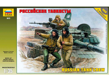 Zvezda figurky - ruská osádka moderního tanku (1:35) / ZV-3615