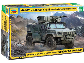 Zvezda Kamaz K-4386 Typhoon (1:35) Zvezda Kamaz K-4386 Typhoon (1:35) / ZV-3648