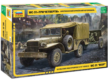 Zvezda Dodge WC-51 Beep (1:35) Zvezda Dodge WC-51 Beep (1:35) / ZV-3656