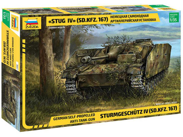 Zvezda Sturmgeschuetz IV (1:35) Zvezda Sturmgeschuetz IV (1:35) / ZV-3661