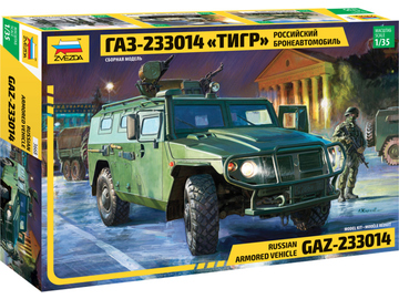 Zvezda ruské obrněné vozidlo GAZ Tiger (1:35) / ZV-3668