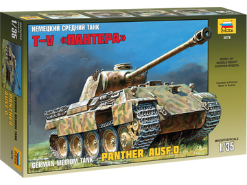 Zvezda tank Panther Ausf.D (1:35) Zvezda tank Panther Ausf.D (1:35) / ZV-3678