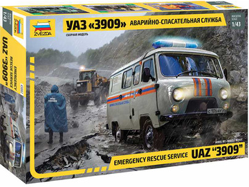 Zvezda UAZ 3909 Emergency Service (1:43) / ZV-43002
