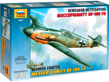Zvezda letadlo Messerschmitt Bf-109 F2 (1:48) / ZV-4802