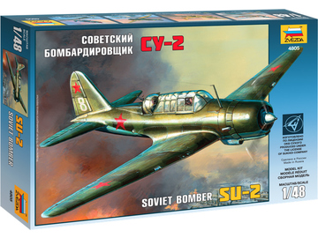 Zvezda sovětský lehký bombardér SU-2 (1:48) / ZV-4805