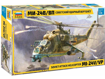 Zvezda Mil Mi-24 V/VP (1:48) Zvezda Mil Mi-24 V/VP (1:48) / ZV-4823