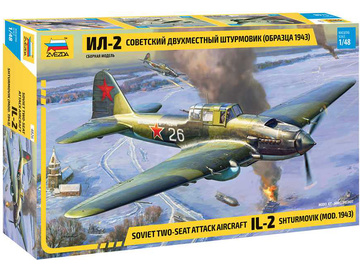 Zvezda Iljušin Il-2 Stormovik mod.1943 (1:48) Zvezda Iljušin Il-2 Stormovik mod.1943 (1:48) / ZV-4826