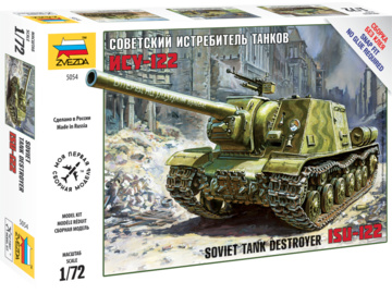 Zvezda samohybné dělo ISU-122 (1:72) Zvezda samohybné dělo ISU-122 (1:72) / ZV-5054