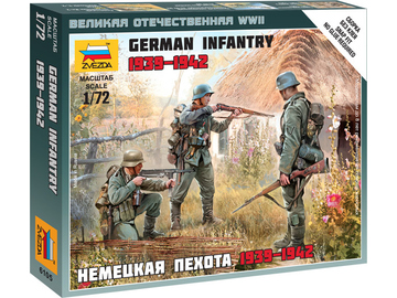 Zvezda německá pěchota z východní fronty 1941 (1:72) Zvezda německá pěchota z východní fronty 1941 (1:72) / ZV-6105