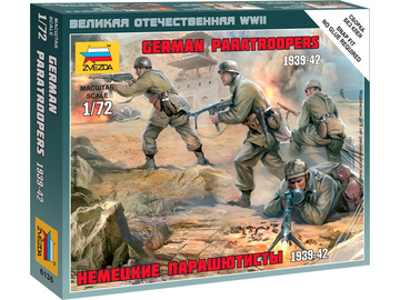 Zvezda figurky - němečtí výsadkáři (1:72) Zvezda figurky - němečtí výsadkáři (1:72) / ZV-6136