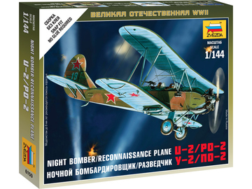 Zvezda Snap Kit - Polikarpov Po-2 (1:100) / ZV-6150