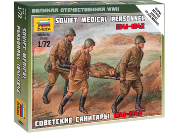 Zvezda figurky - ruští zdravotníci 1941-42 (1:72) / ZV-6152