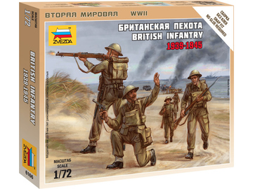 Zvezda figurky British Infantry 1939-42 (1:72) / ZV-6166