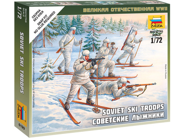 Zvezda figurky Soviet Skiers (1:72) / ZV-6199