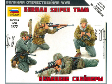 Zvezda figurky - němečtí odstřelovači (1:72) Zvezda figurky - němečtí odstřelovači (1:72) / ZV-6217