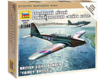 Zvezda Snap Kit - Fairey Battle (1:144) / ZV-6218