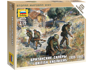 Zvezda figurky British Engineers (1:72) Zvezda figurky British Engineers (1:72) / ZV-6219