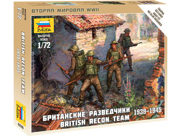 Zvezda figurky British Recon Team (1:72) Zvezda figurky British Recon Team (1:72) / ZV-6226