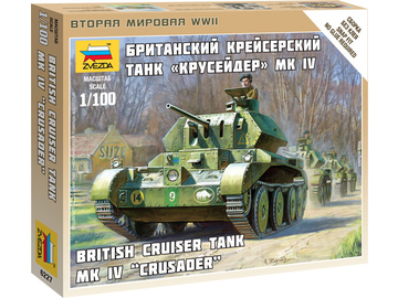 Zvezda Snap Kit - Cruiser MK IV (1:100) / ZV-6227