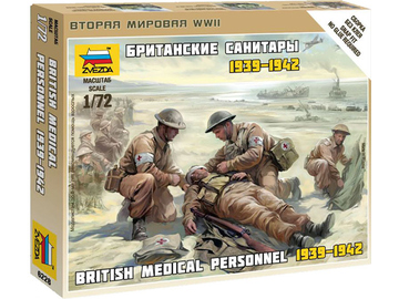 Zvezda figurky British Medic Team (1:72) / ZV-6228
