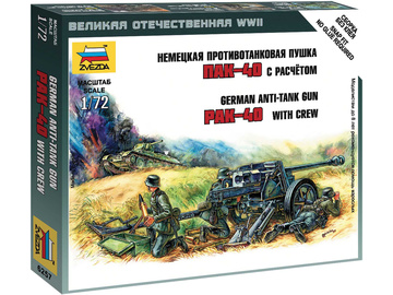 Zvezda Pak-40 (1:72) Zvezda Pak-40 (1:72) / ZV-6257