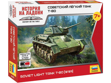 Zvezda T-80 (WWII) (1:100) Zvezda T-80 (WWII) (1:100) / ZV-6295