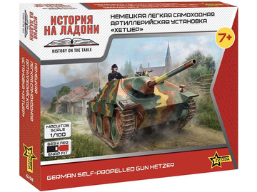 Zvezda German light tank destroyer Hetzer (1:100) / ZV-6298