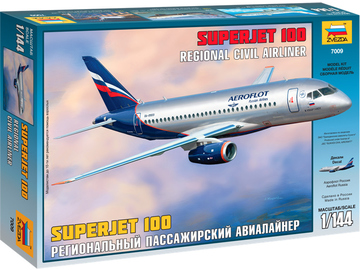 Zvezda Suchoj SSJ100 Superjet (1:144) / ZV-7009