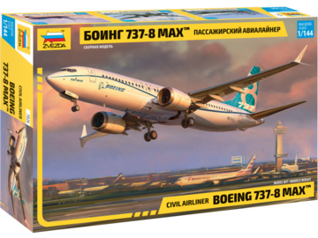 Zvezda Boeing 737-8 MAX (1:144) Zvezda Boeing 737-8 MAX (1:144) / ZV-7026