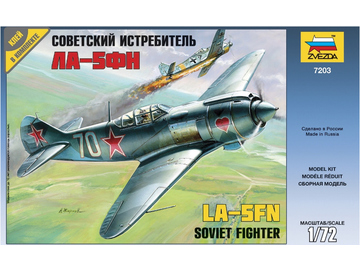 Zvezda Lavotchkin LA-5 FN Soviet Fighter (1:72) / ZV-7203