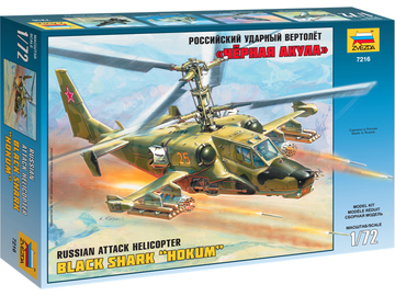 Zvezda Kamov Ka-50 "Hokum" reedice (1:72) Zvezda Kamov Ka-50 "Hokum" reedice (1:72) / ZV-7216