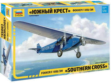 Zvezda Fokker F-VII Trimotor (1:72) Zvezda Fokker F-VII Trimotor (1:72) / ZV-7233