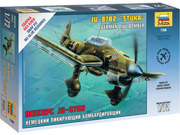 Zvezda Snap Kit - Junkers Ju-87B2 Stuka (1:72) / ZV-7306