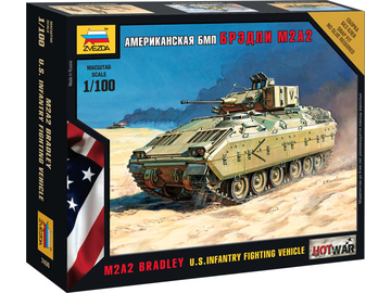 Zvezda Snap Kit - M2A2 Bradley (1:100) / ZV-7406