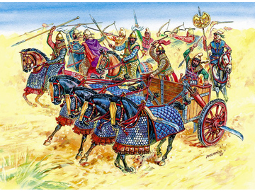 Zvezda figurky Persian Chariot and Cavalry (1:72) / ZV-8008
