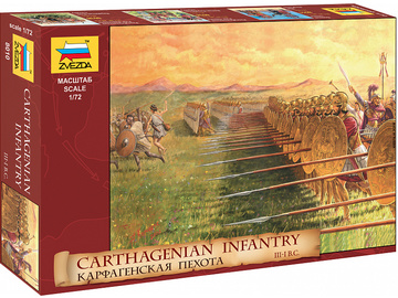 Zvezda figurky - Kartáginská pěchota (1:72) / ZV-8010