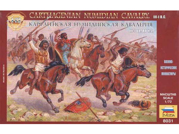 Zvezda figurky Carthagenian Numidian Cavalry (1:72) Zvezda figurky Carthagenian Numidian Cavalry (1:72) / ZV-8031
