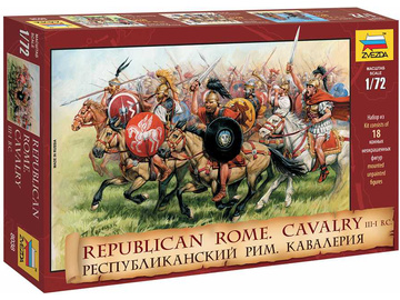 Zvezda figurky - Rep. Rome Cavalry III-I B. C. (re-release) (1:72) / ZV-8038