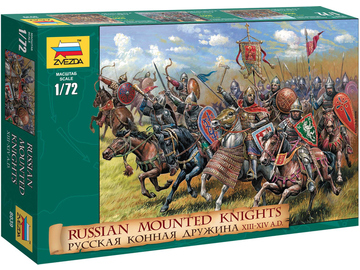 Zvezda figurky - Russian Mounted Knights (1:72) / ZV-8039