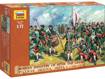 Zvezda figures - Russian Infantry (Peter the Great) (1:72) Zvezda figures - Russian Infantry (Peter the Great) (1:72) / ZV-8049