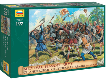 Zvezda figurky Medieval Peasant Army (1:72) Zvezda figurky Medieval Peasant Army (1:72) / ZV-8059