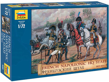 Zvezda figures - French Napoleonic HQ Staff (1:72) Zvezda figures - French Napoleonic HQ Staff (1:72) / ZV-8080