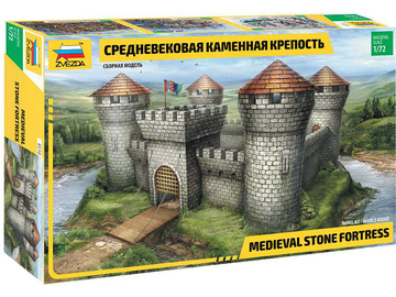 Zvezda diorama - Medieval Stone Fortress (RR) (1:72) Zvezda diorama - Medieval Stone Fortress (RR) (1:72) / ZV-8510