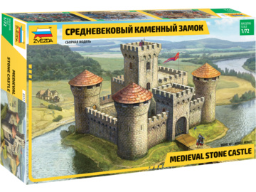 Zvezda středověký kamenný hrad (re-edice) (1:72) / ZV-8512