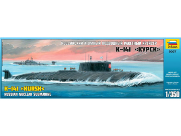 Zvezda Nuclear Submarine APL Kursk (1:350) Zvezda Nuclear Submarine APL Kursk (1:350) / ZV-9007