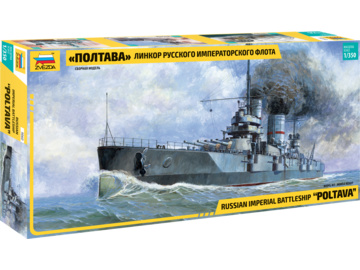 Zvezda ruská bitevní loď Poltava (1:350) / ZV-9060