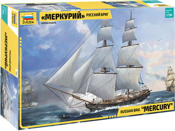 Zvezda Russian brig Merkurii 19. st. (1:100) Zvezda Russian brig Merkurii 19. st. (1:100) / ZV-9067